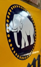 Emailschild Mampe Liköre Berlin 3/3 Sammleredition