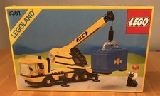 Lego Legoland 6361 Mobiler Autokran OBA-OVP-100% komplett