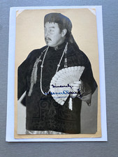WARNER OLAND (†1938) signed vintage Ausschnitt 10x15 Autogramm