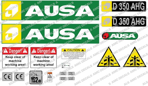 Ausa d350 ahg dumper - ausa,