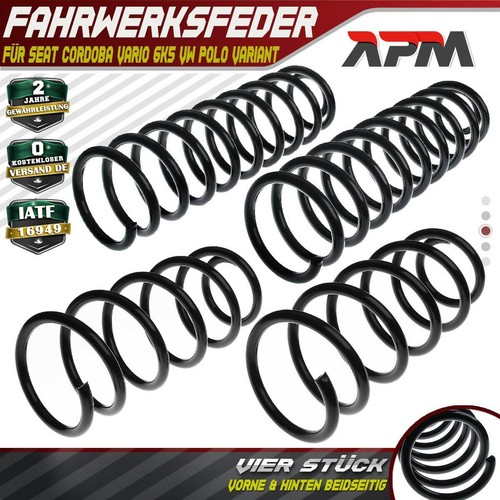 Fahrwerksfeder vorne hinten - 4x,