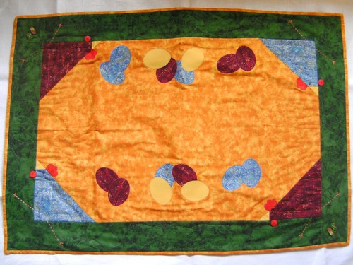 Ostern tischdecke patchwork - tischdecke,