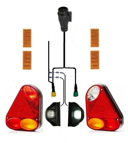 Xxl anhängerbeleuchtung set - anhängerbeleuchtung, +