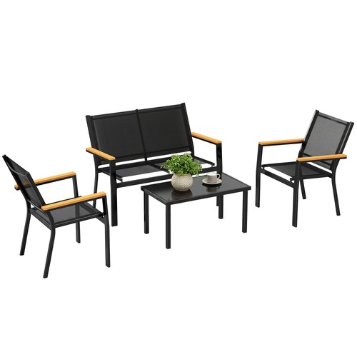 Gartenmöbel set stahl - gartenmöbel,
