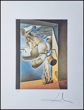 SALVADOR DALI * Young Virgin Auto.. .*  65 x 50 cm * signed lithograph * limited
