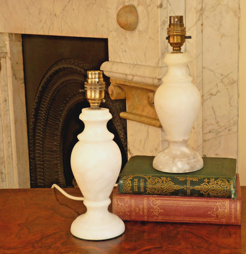 Marmor tischlampen nachttisch - tischlampen,