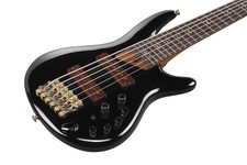 IBANEZ Prestige SR3506-BK Black E-Bass 6-String + Koffer | Neu
