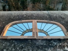 2x antik Spiegel Bogen Fenster