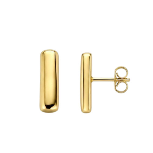 Ohrstecker bar 585 gold - ohrstecker,