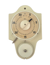 Junghans Kurzzeit Wand Uhr als