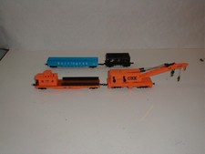 Mehano Modelleisenbahn HO, Kranwagenzug, 4 Teilig (FW 26