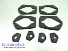 Wartburg Unterlagen Alu Türgriffe 1 Satz schwarz