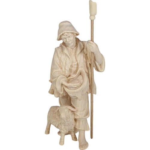 Holz krippen figur schäfer - holz,