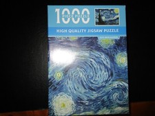 Mini Puzzle 1000 Teile Van Gogh Sternennacht 38 cm x 26 cm - ab 14 Jahren
