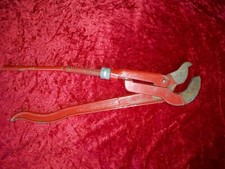 Brinko 619/5 Profi Eck-Rohrzange S-Maul Allrounder-Werkzeug 1 1/2 Zoll gebraucht