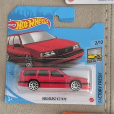 Hot Wheels Volvo 850 Estate rot Neu/OVP HW Auto Car Kombi PKW Mattel