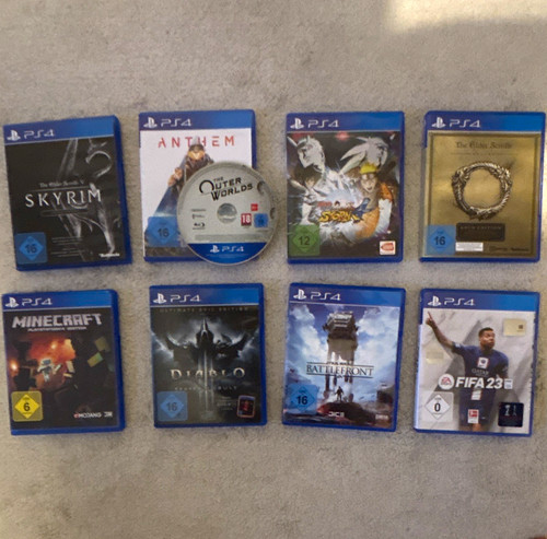 Ps4 spiele konvolut - spiele, skyrim