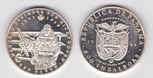 Balboas silber münze - münze, panama