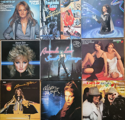Sammlung von platten der - lp-platten,