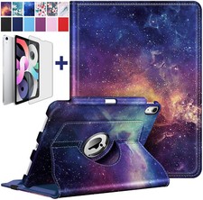 360° Stifthalter Schutzhülle + 9H Härtglas iPad Air 5 / 4 10.9" 2022 2020 Cover 