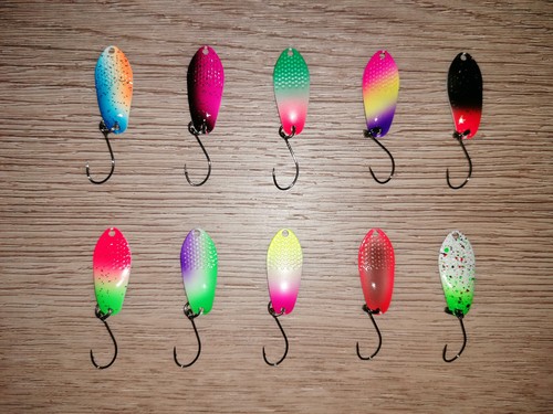 10er set trout spoon wie - trout,