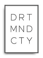 Kunstdruck DORTMUND CITY Fine