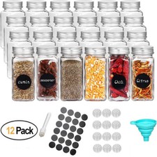 24er Set Vorratsgläser mit