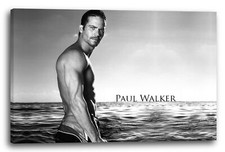 Wandbild Paul Walker im Meer