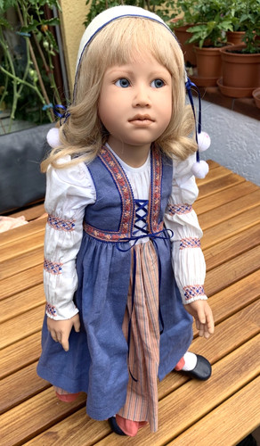 Heidi plusczok künstlerpuppe - plusczok,