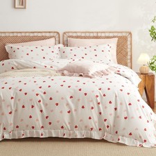 Rüschen Bettwäsche Set