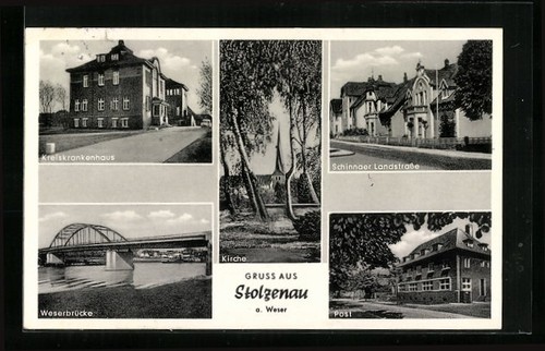 Stolzenau weser - ak,