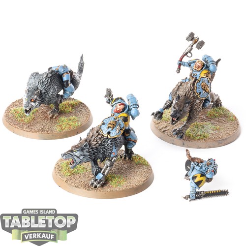 Space wolves 3x thunderwolf - wolves,