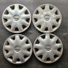 4x  originale GM Opel Radkappen 14 Zoll GM 90 468 685 AM lackierbedürftig