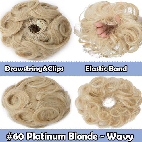 100 remy echthaar haarknoten - echthaar,