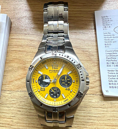 Fossil 9304 stahl - fossil, bq