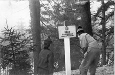 Halt staatsgrenze foto - staatsgrenze, +foto