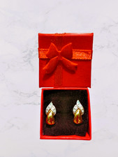 Ohrringe | Ohrschrauben | Ohrclips | Metall vergoldet | wie NEU