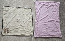 2 flauschige Babydecken