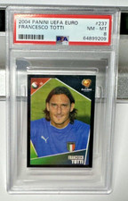 2004 PANINI UEFA Euro FRANCESCO TOTTI PSA 8 NM MT #237