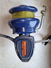 Angler Rolle für eine Rute, Marke "Spezial-Mer", Blau