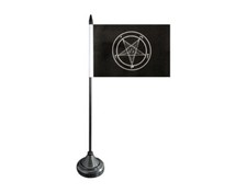 Tischflagge Baphomet Church of