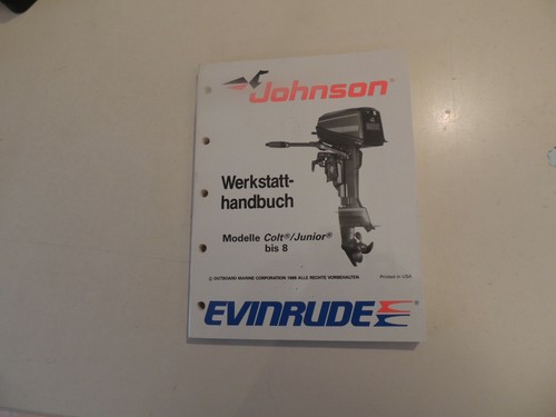 1989 werkstatthandbuch johnson - 1989,