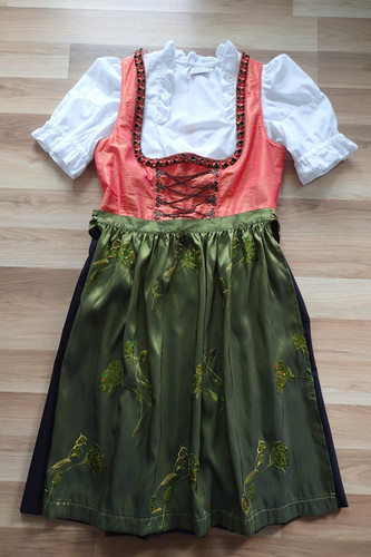 Dirndl teilig 44 midi - dirndl,