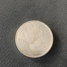 Euro silbermünze 100 - 20,