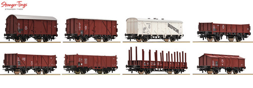 Roco start drb waggon set - drb, (8)