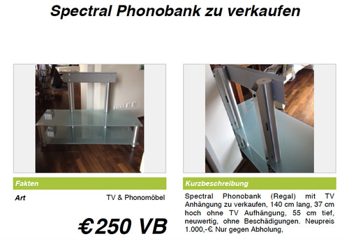 Spectral und hifi - und, bank