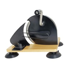 Brotschneidemaschine aus Edelstahl, Schneidewerkzeug, Handkurbel, manuelle