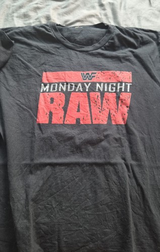 Wwf monday night raw shirt - raw,