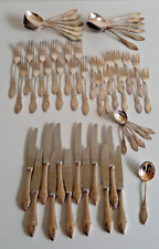 Wilkens 90er silber Besteck, Ostfriesenmuster, gebraucht, 12er Set 