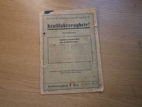 Horch lkw h3a originaler - horch, ddr